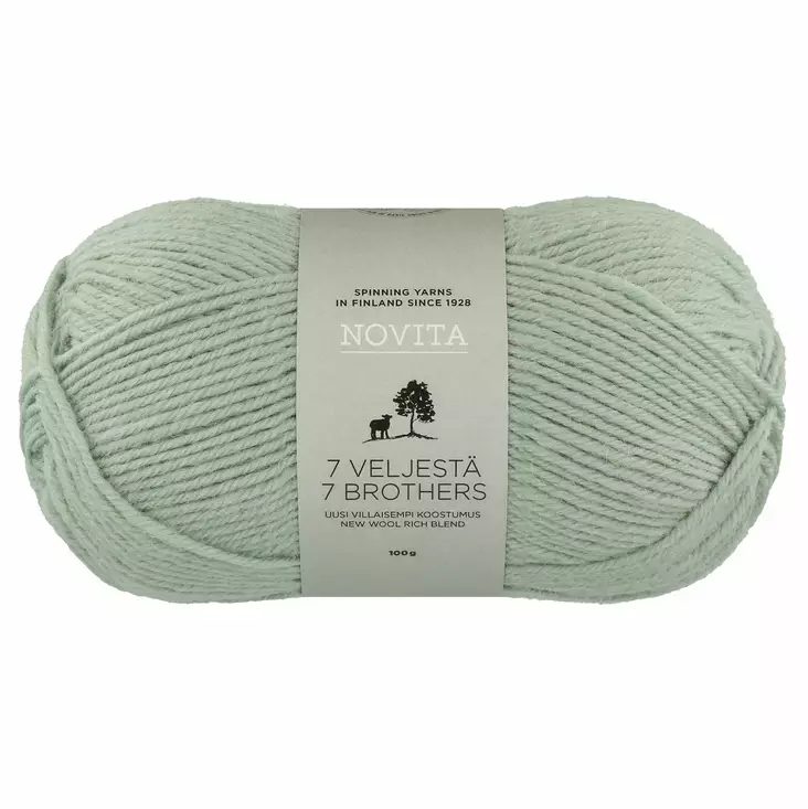 Novita 7 veljest=C3=A4 kaaliperhonen 305 - Sukkalangat - 6412618202792 - 1