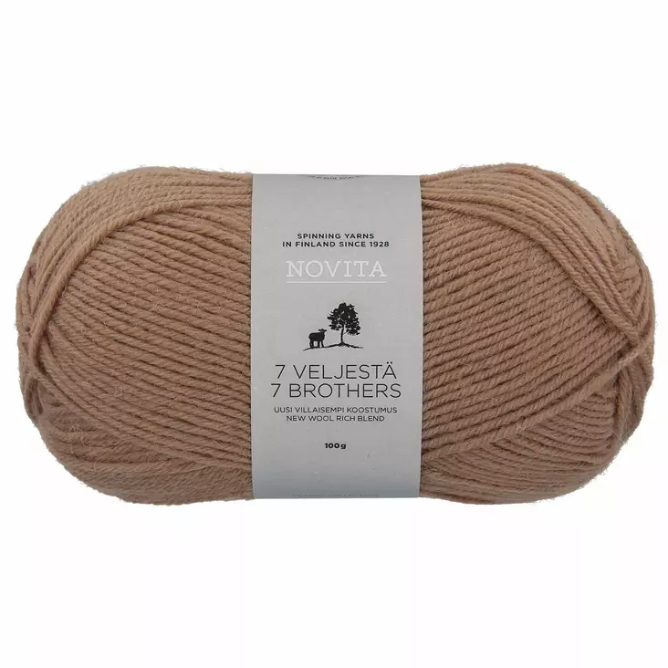 Novita 7 veljest=C3=A4 s=C3=A4rkk=C3=A4 618 - Sukkalangat - 6412618201382 - 1