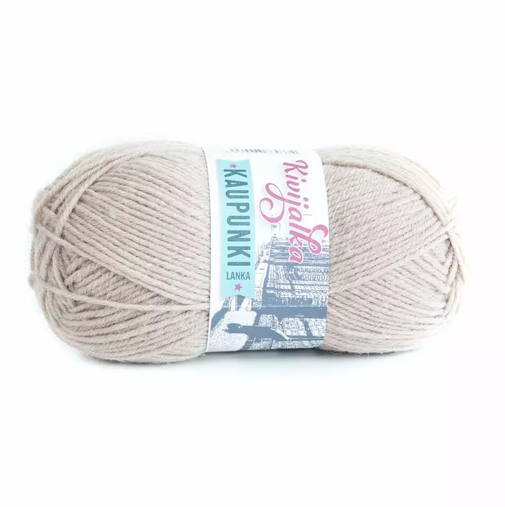 Lanka Kivijalka 10 Beige 100 g - Sukkalangat - 6430063330372 - 1