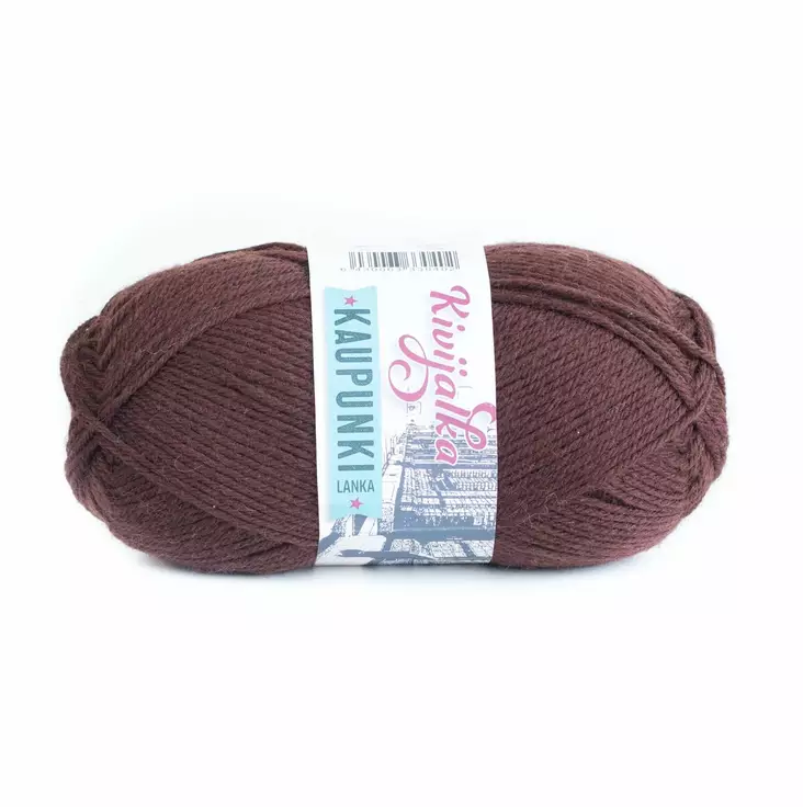 Lanka Kivijalka 15 Ruskea 100 g - Sukkalangat - 6430063330402 - 1