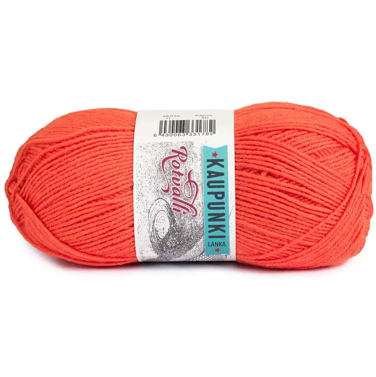 Lanka Rotvalli 71 Kirkas oranssi 100 g - Sukkalangat - 6430063331782 - 1