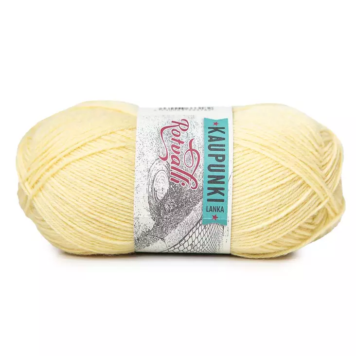 LANKA ROTVALLI 34 VAALEANKELTAINEN 100G - Sukkalangat - 6430063333182 - 1