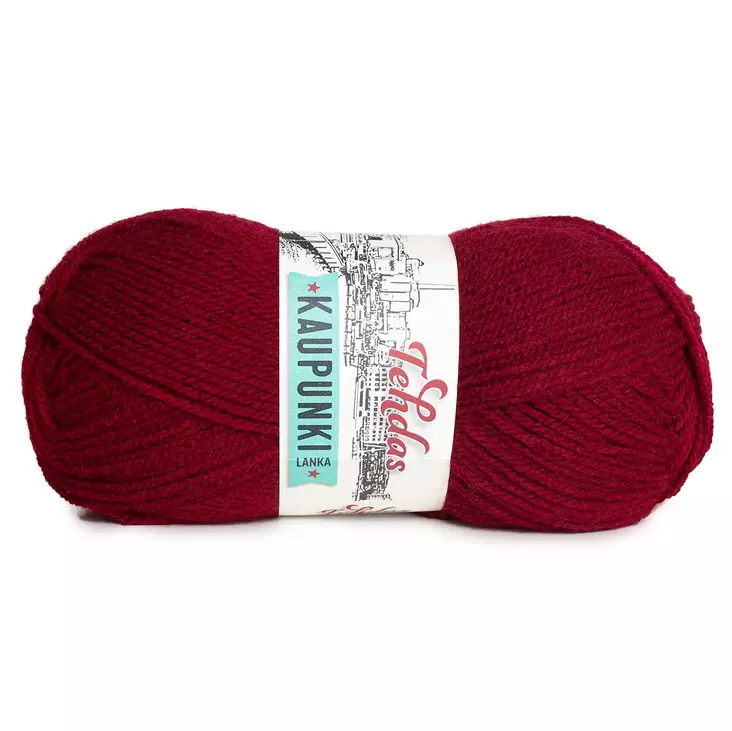 LANKA TEHDAS 46 VIININPUNAINEN - Akryylilangat - 6430063332062 - 1