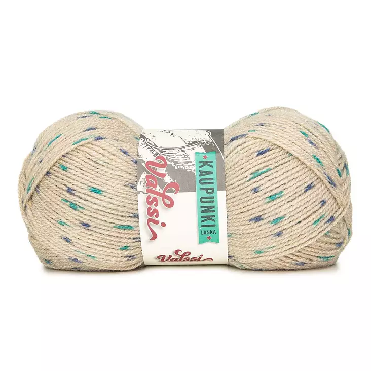 LANKA VALSSI 5796 NUTRIA/SININEN 100G - Akryylilangat - 6430063332772 - 1