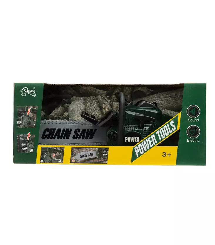 Lasten moottorisaha äänellä - Roolileikit ja asut - 6410412962812 - 1