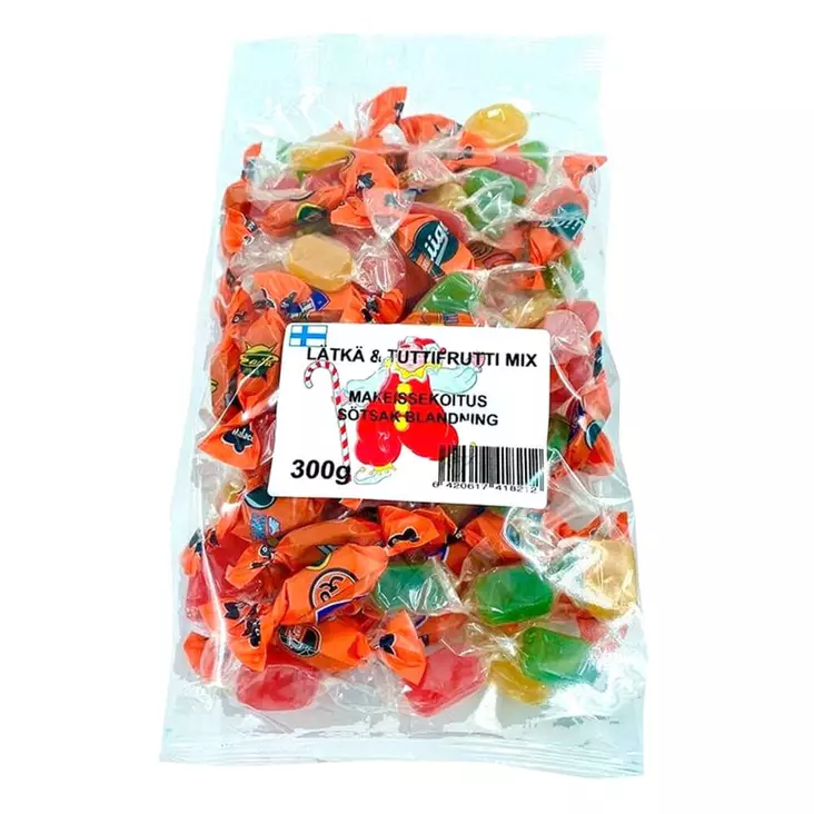LÄTKÄ & FRUTTI MIX 300 g - Makeiset ja naposteltavat - 6420617418212 - 1