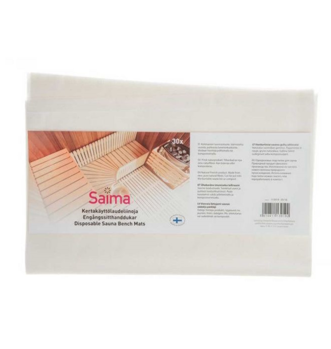 Laudeliina 30kpl 30x40cm - Saunatekstiilit ja laudeliinat - 6410411139192 - 1