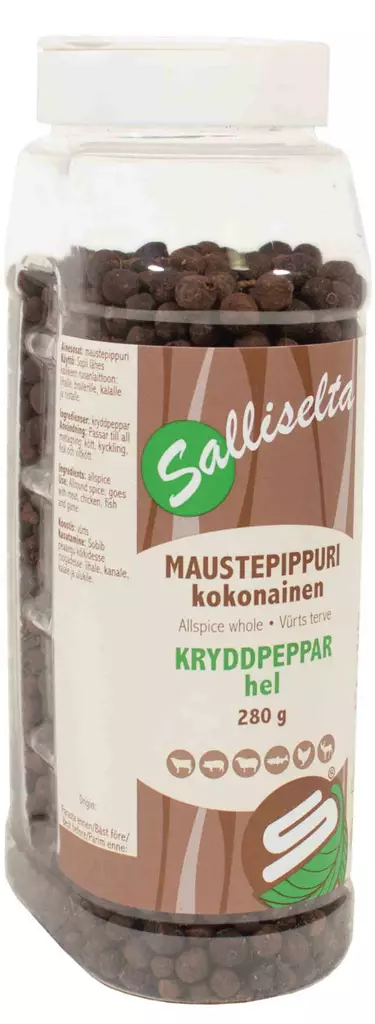 Maustepippuri kokonainen 280g Sallinen - Mausteet - 6436501005192 - 1
