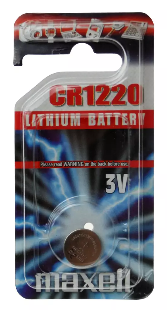 MAXELL CR 1220 1-pack - Nappiparistot - 4902580102982 - 1