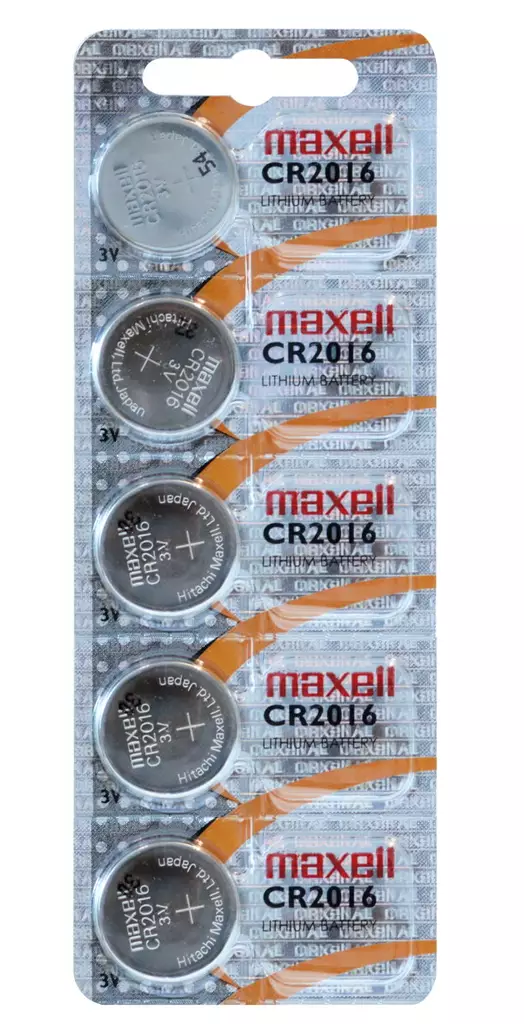 MAXELL CR 2016 5-pack - Nappiparistot - 4902580131272 - 1