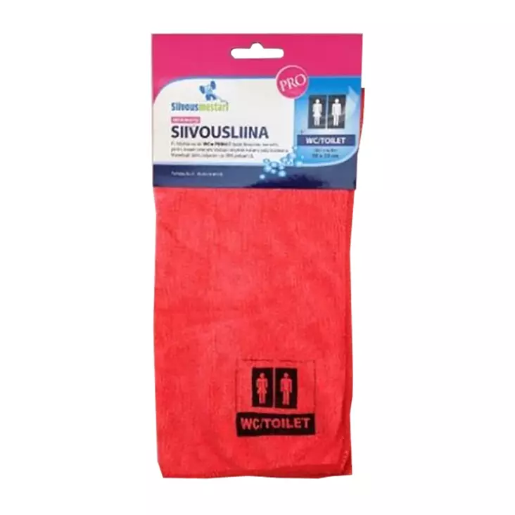 MIKROKUITULIINA WC 30*30 - Siivousliinat ja rätit - 6438159088022 - 1