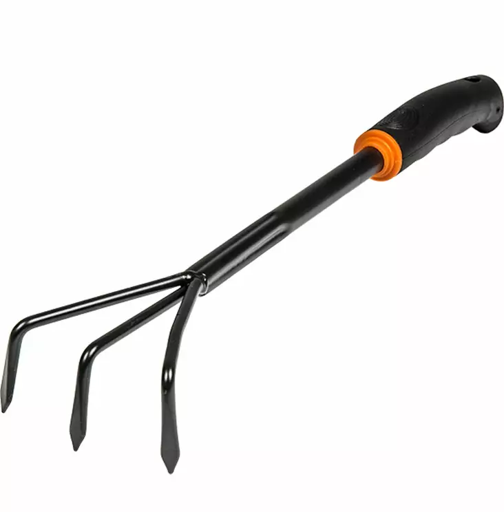 Möyhennöskuokka deluxe 3-piikki - Kuokat, istutuslapiot ja viikatteet - 5904182440102 - 1