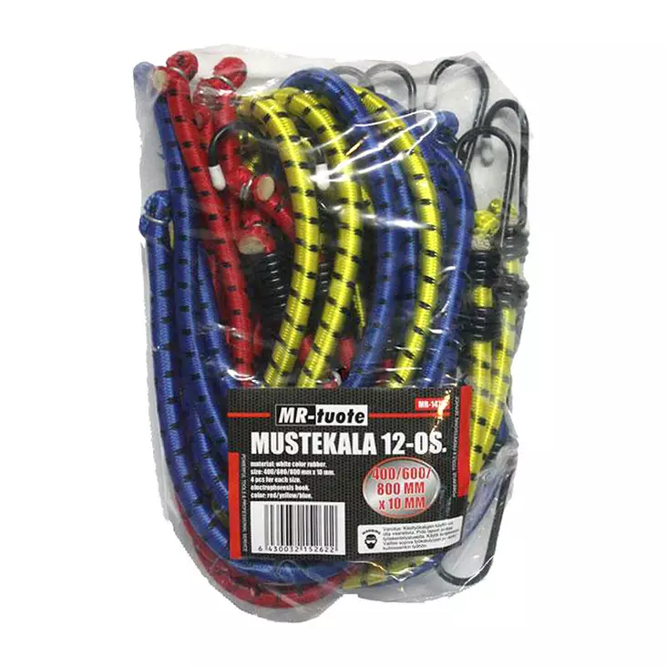 Mustekala 12kpl - Kumiköydet ja mustekalat - 6430032152622 - 1