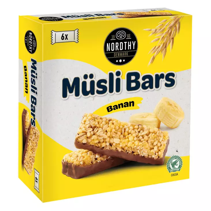 Myslipatukka 6kpl banaani - Leivät, keksit ja leivonnaiset - 5711070702972 - 1