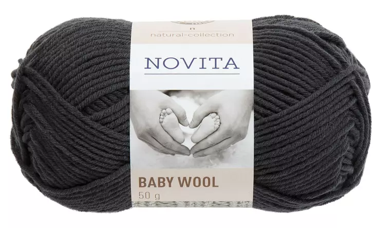 NOVITA BABY WOOL 50G LANKA Useita eri värejä - Villalangat - 6412612354992 - 1