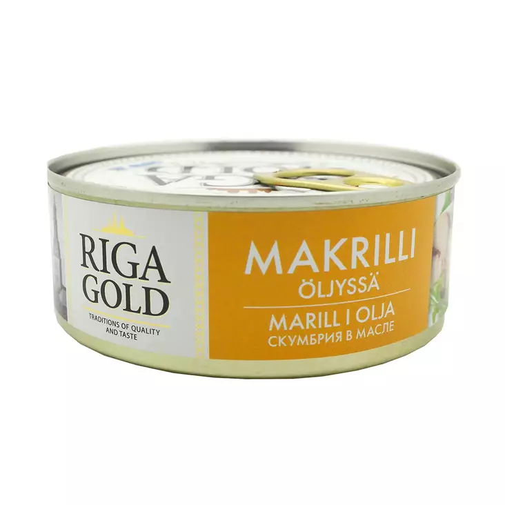 MAKRILLIPALA ÖLJYSSÄ 240/168G - Liha- ja kalasäilykkeet - 4751001585732 - 1