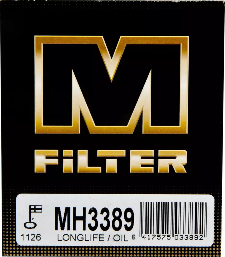 m filter m-filter =C3=B6ljynsuodatin auton =C3=B6ljyn suodatin - Öljynsuodattimet - 6417575033892 - 1