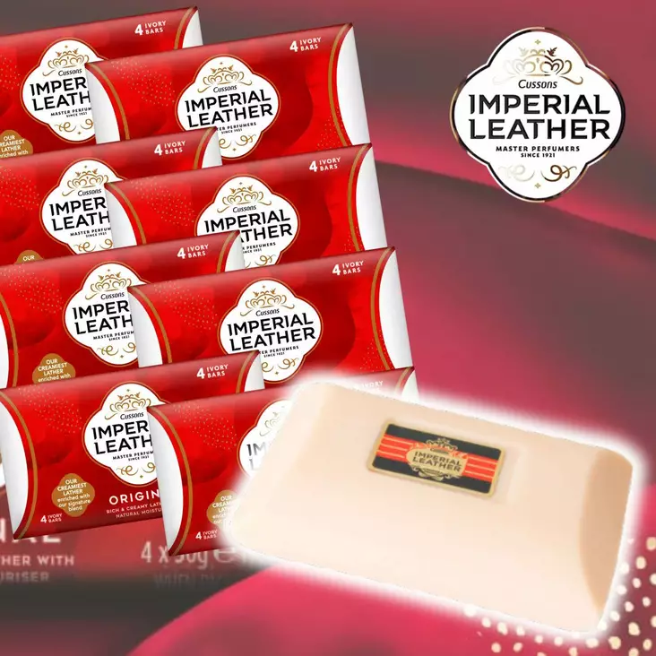Palasaippua Imperial Leather 8 x 4kpl 90g - Palasaippuat - 839662 - 1