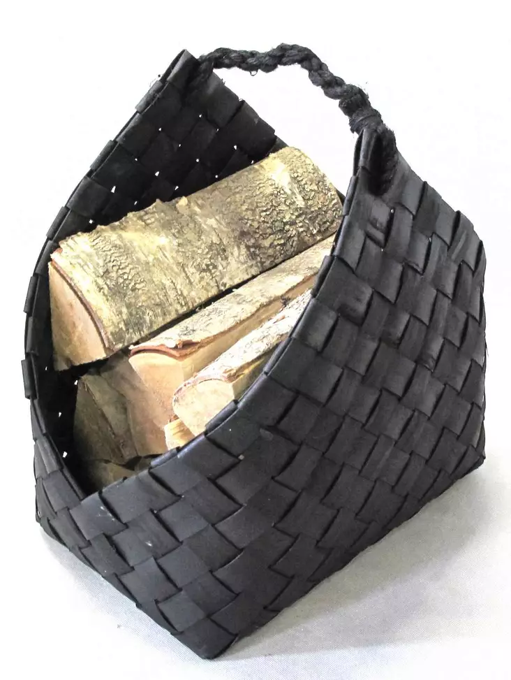 PÄREKORI MUSTA 39x26x44CM - Sisustuskorit ja puulaatikot - 6438168094502 - 1