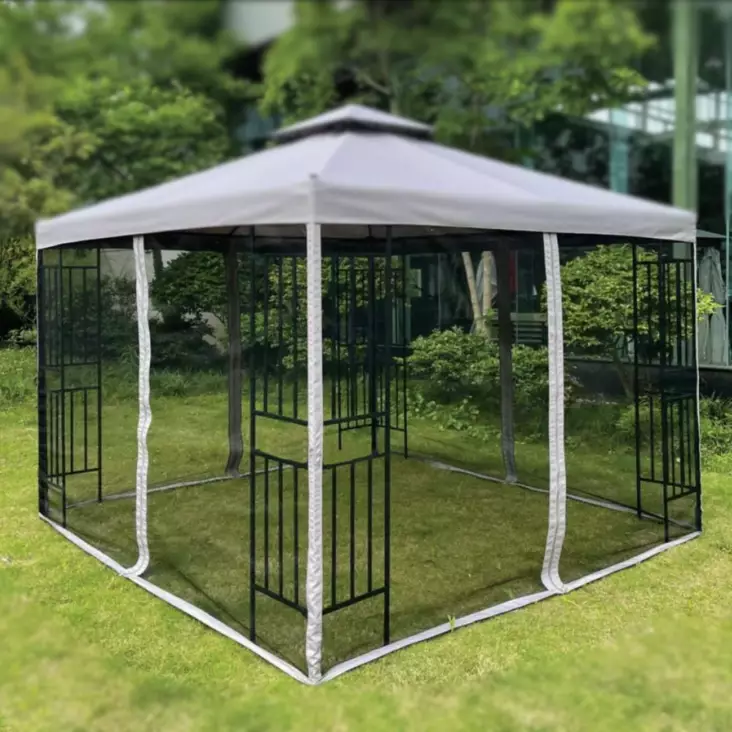 Varaverkko Barcelona paviljongin seiniin - Paviljongin varakatteet - 6438168117812 - 1