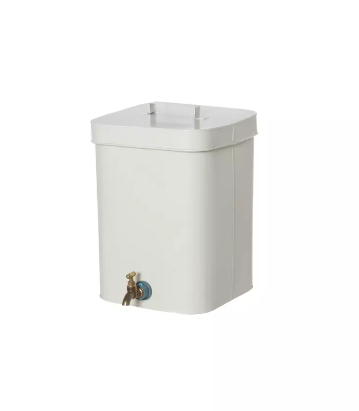 Pesusäiliö kantikas mattavalkoinen - Pesuvadit - 6410416048192 - 1