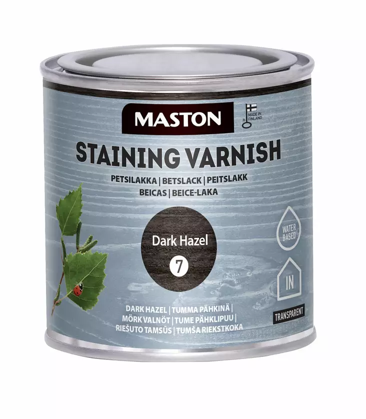 PETSILAKKA TUMMA PÄHKINÄ 250ml - Lakat - 6412490003562 - 1