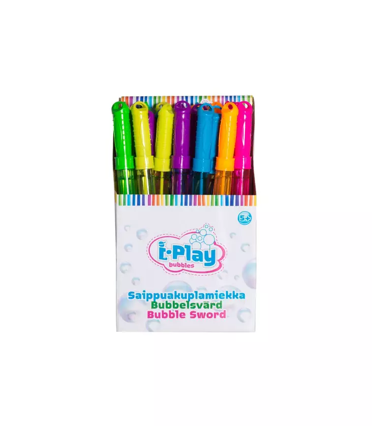 PLAY KUPLISMIEKKA 37 CM - Katuliidut ja saippuakuplat - 6410413168282 - 1