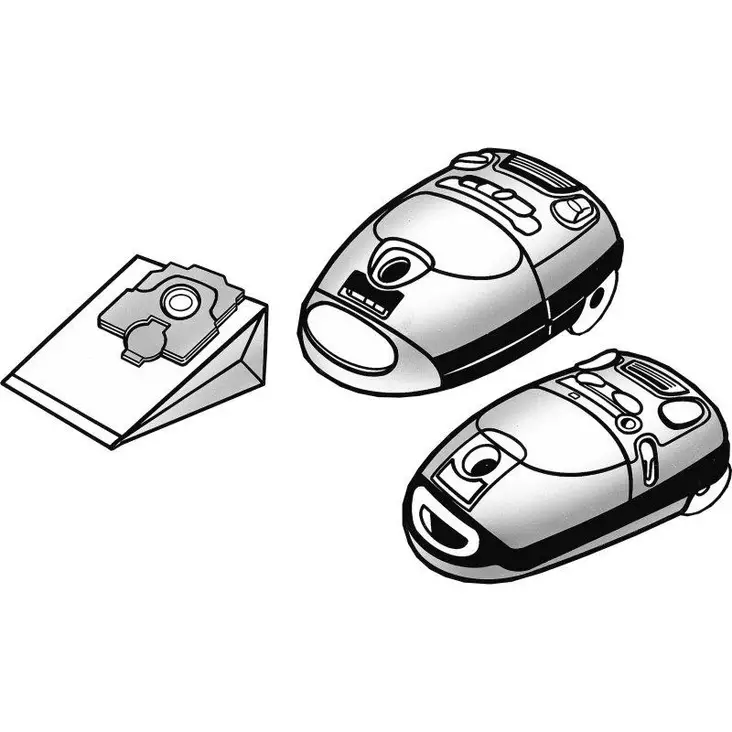 PÖLYPUSSI Pölynimuripussit, 5 kpl MEL 2055 Nordic Quality Vacuum - Pölypussit ja suodattimet - 5706470000322 - 1