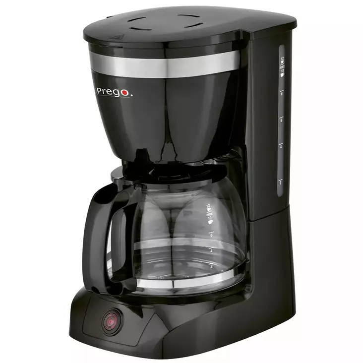 Kahvinkeitin Prego musta - Kahvinkeittimet ja ja vedenkeittimet - 6430037757082 - 1
