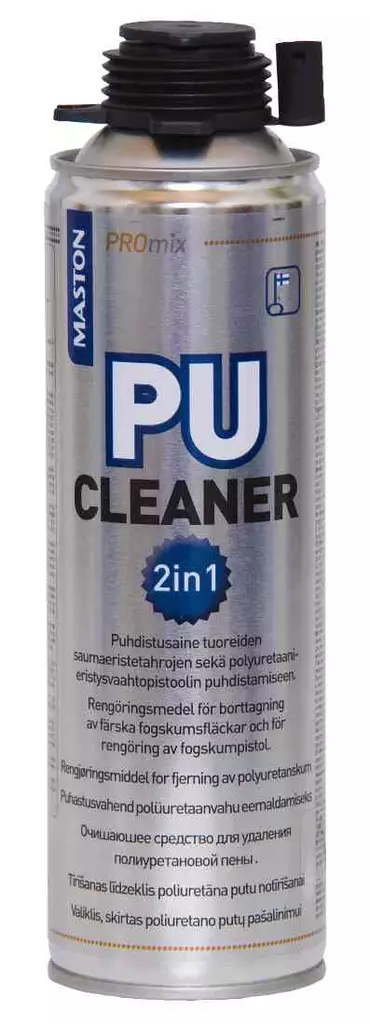 PROMIX PU-CLEANER 500ML MASTON - Muut liimat ja tiivisteet - 6412490005702 - 2