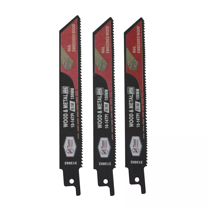 Puukkosahanterä Puu/metalli 150mm/10-14T - Puukkosahanterät - 6420613772752 - 1