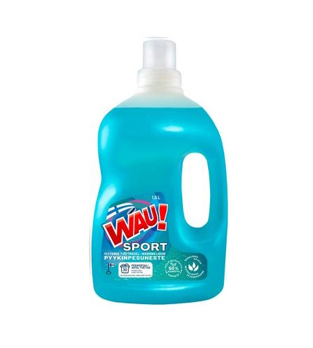 Pyykinpesuneste Sport Wau 1.5L - Pyykinpesunesteet - 6419642132712 - 1