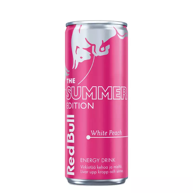 RED BULL 250ML White Peach Summer editio - Energiajuomat - 90474132 - 1