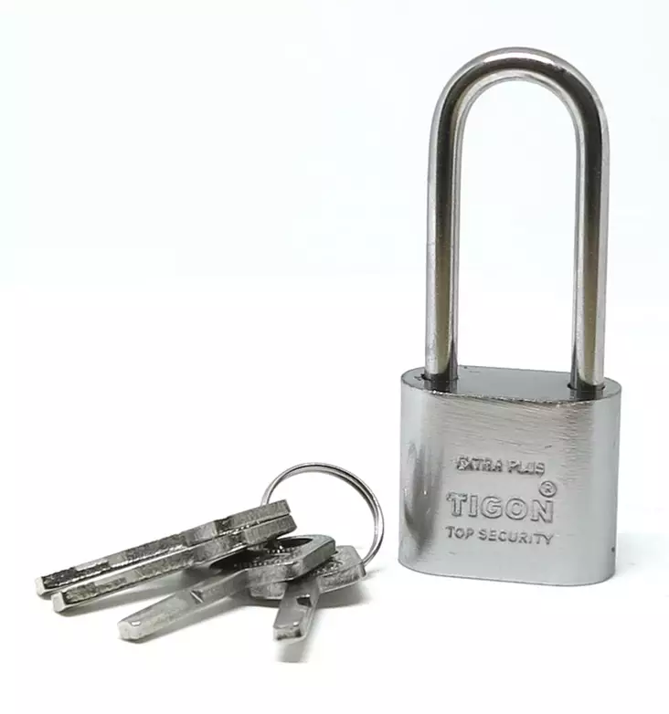 RIIPPULUKKO PITKÄ 30MM TIGON Heavy Duty Lock - Riippulukot, kassalippaat ja kassakaapit - 6438417029712 - 1
