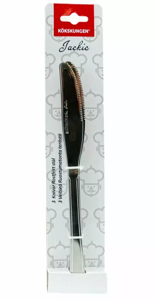 RUOKAILUVEITSI 3kpl/pkt RST Kökskungen - Aterimet - 7391467247422 - 1