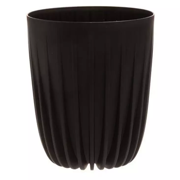 Ruukku Mira musta 19cm - Sisäruukut ja suojaruukut - 6410416334622 - 1