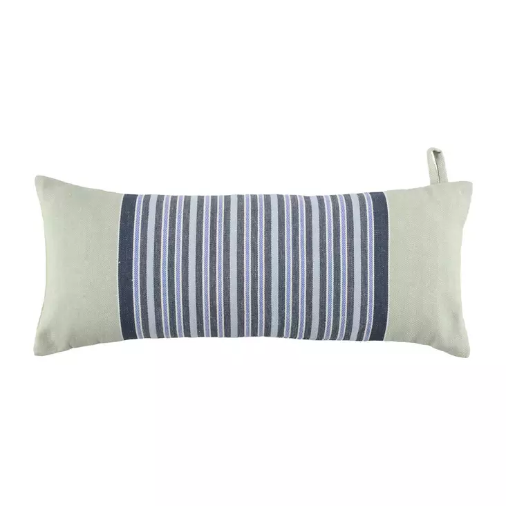 Saunatyyny 4Living 55x22cm vihreäraita - Saunatekstiilit ja laudeliinat - 6410416461632 - 1