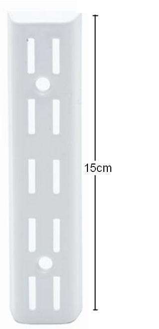 SEINÄKISKO VALKOINEN 15CM - Seinäkiskot ja kannakkeet - 6420614027462 - 1