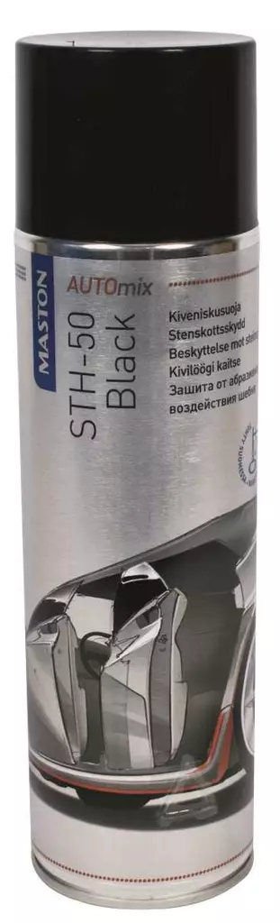 Spray Kiveniskusuoja musta Auto 500ml - Kiveniskusuo ja aineet - 6412490000172 - 1