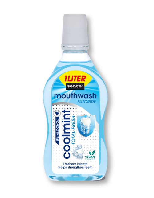 Suuvesi litran j=C3=A4ttipullo Freshmint Sence - Suuvedet - 8720604318852 - 1