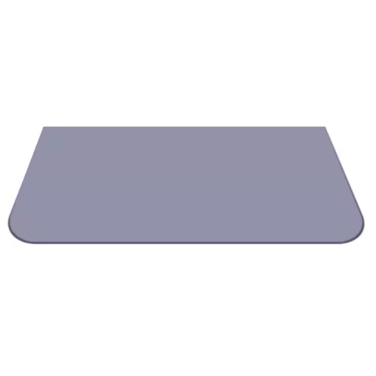 Ainola 50x100 cm harmaa takaneduslasi - Tulisijatarvikkeet - 6438014350592 - 1