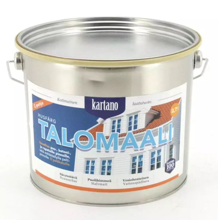 TALOMAALI 9L C-POHJA KARTANO SÄVYTETTÄVÄ - Ulkomaalit - 6438168098432 - 1