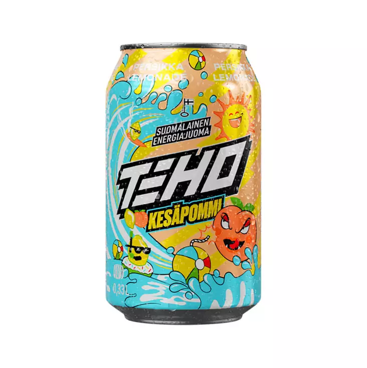 TEHO Kesäpommi 0,33L ej - Energiajuomat - 6419800121602 - 1