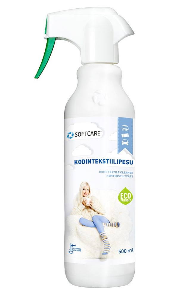 TEKSTIILIPESU 500ML SOFTCARE - Yleispuhdistusaineet - 6416977715702 - 1