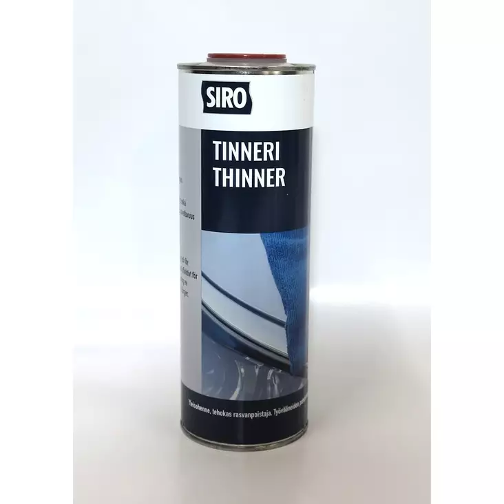 siro tinneri 1L metallipurkki - Liuottimet ja ohenteet - 6438168104072 - 1