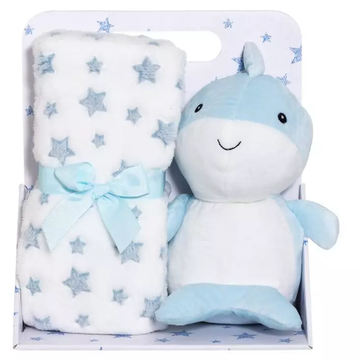 Torkkupeitto ja pehmo Delfiini - Torkkupeitot - 6410416471662 - 1