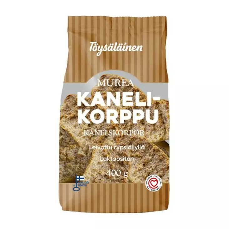 Kanelikorppu 400g Töysäläinen - Sokerit ja makeuttaminen - 6409590000652 - 1