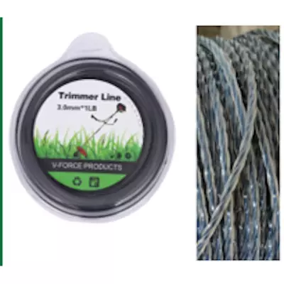 Trimmerin siima kierretty 2,0mm 15m Jonköping - Trimmerin siimat - 6438168118222 - 1