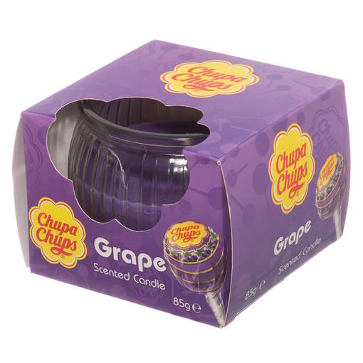 kynttil=C3=A4 chupa chups grape - Tuoksukynttilät ja tuoksutuikut - 5060677904822 - 1