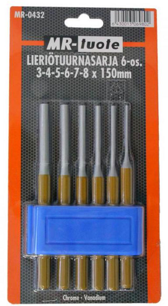 TUURNASARJA LIERIÖ 6-OSAINEN TW - Tuurnat ja reikämeistit - 6430013069802 - 1